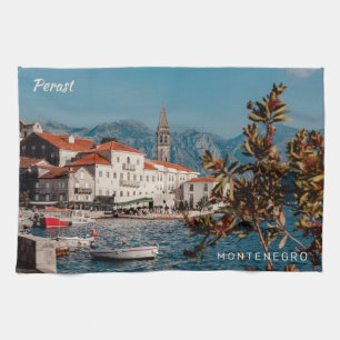 Aangepaste tekst Montenegro Theedoek