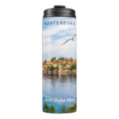 Aangepaste tekst Montenegro Thermosbeker (Voorkant)