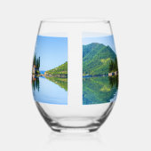 Aangepaste tekst Montenegro Wijnglas Zonder Voet (Rechts)