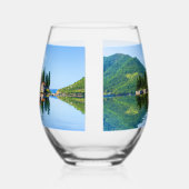 Aangepaste tekst Montenegro Wijnglas Zonder Voet (Links)
