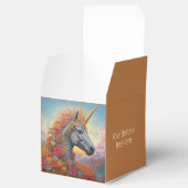 Aangepaste tekst Mooie Eenhoorn Bedankdoosjes (Geopend)