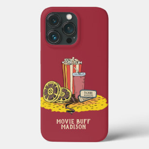 Aangepaste tekst Movie Buff-telefoongesprekken Case-Mate iPhone Case