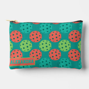 Aangepaste tekst Multicolor Pickleball Dink Diva Etui