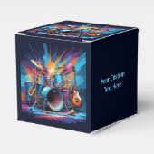 Aangepaste tekst Muziekinstrumenten Bedankdoosjes (Voorkant Zijde)