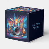 Aangepaste tekst Muziekinstrumenten Bedankdoosjes (Achterkant)