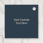 Aangepaste tekst Muziekinstrumenten Bedankjes Labels (Achterkant)