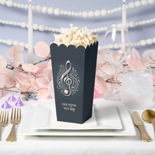 Aangepaste tekst Muzikale Sleutel Opmerking Bedankdoosjes (Huwelijk)