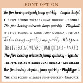 Aangepaste tekst naam typografie script hart liefd gegraveerde lijstjes