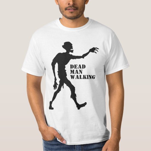 Aangepaste tekst / naam Zombie-shirten & jassen T-shirt (Voorkant)