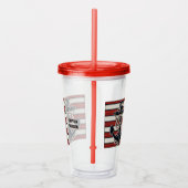 Aangepaste tekst nautisch anker acryl drinkbeker (Rechts)