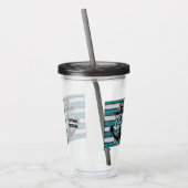 Aangepaste tekst nautisch anker acryl drinkbeker (Links)