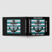 Aangepaste tekst nautisch anker gastenboek (Volledig)