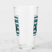 Aangepaste tekst nautisch anker glas (Links)