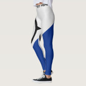 Aangepaste tekst Nederland Voetbal Leggings (Links)