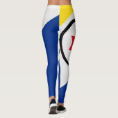 Aangepaste tekst Nederland Voetbal Leggings (Achterkant)