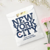 Aangepaste tekst New York City Bedankzakje (Gezegeld)