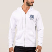 Aangepaste tekst New York City Hoodie (Voorkant)