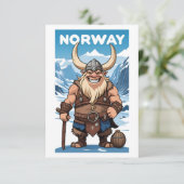 Aangepaste tekst Noorse trol (Staand voorkant)