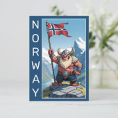 Aangepaste tekst Noorse trol (Staand voorkant)