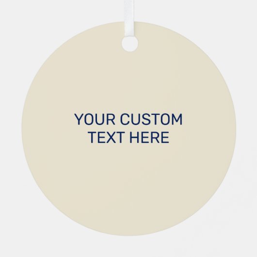 Aangepaste tekst Noorse trol Metalen Ornament (Achterkant)