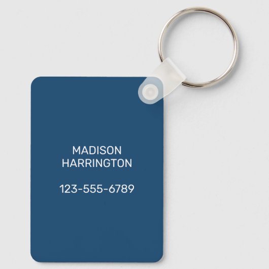 Aangepaste tekst Noorse trol Sleutelhanger (Achterkant)