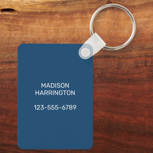 Aangepaste tekst Noorse trol Sleutelhanger (Achterkant)