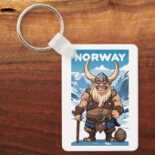Aangepaste tekst Noorse trol Sleutelhanger (Voorkant)