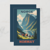 Aangepaste tekst Noorwegen (Voorkant / Achterkant)