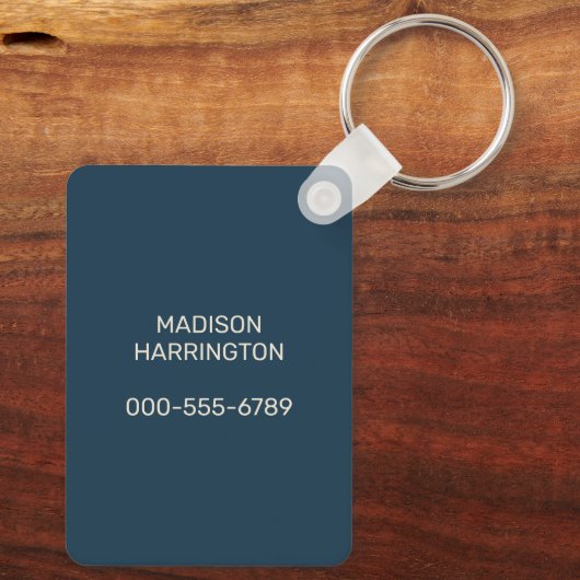 Aangepaste tekst Noorwegen Sleutelhanger (Achterkant)