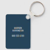 Aangepaste tekst Noorwegen Sleutelhanger (Achterkant)