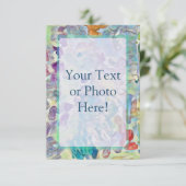 Aangepaste tekst of Abstracte foto's Bedankkaart (Staand voorkant)
