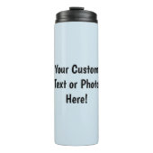 Aangepaste tekst of foto thermosbeker (Voorkant)