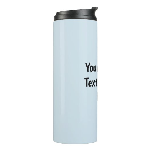 Aangepaste tekst of foto thermosbeker (Gedraaid links)