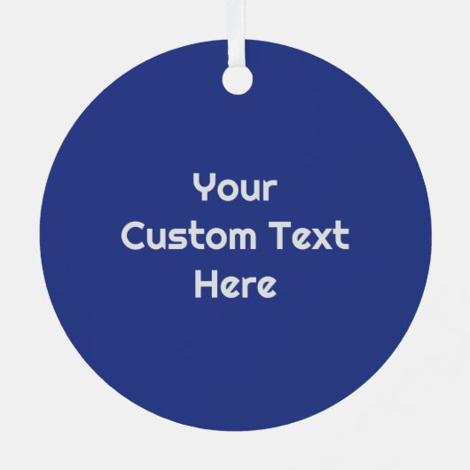 Aangepaste tekst op Cuba Vlag Metalen Ornament (Achterkant)