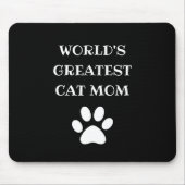 Aangepaste tekst op maat van mam met de grootste k muismat (Voorkant)