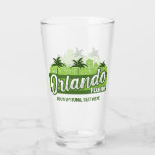 Aangepaste tekst Orlando Florida Glas (Achterkant)