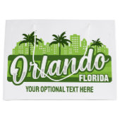 Aangepaste tekst Orlando Florida Groot Cadeauzakje (Voorkant)