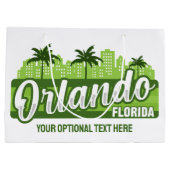 Aangepaste tekst Orlando Florida Groot Cadeauzakje (Achterkant)