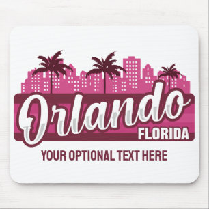 Aangepaste tekst Orlando Florida Muismat