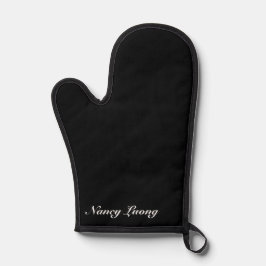 Aangepaste Tekst Oven Mitt voor Keuken of Grill Ovenwant