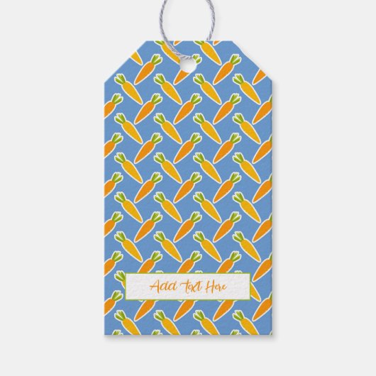 Aangepaste tekst Paaszomer zomer zomertijd Cadeaulabel (Voorkant)