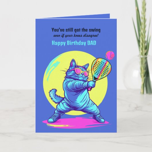 Aangepaste tekst, padel Knee'd voor snelheid (en t Kaart (Voorkant)