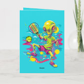 Aangepaste tekst, Padel Lichtjaren Vooruit Kaart (Achterkant)