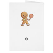 🎾🎄Aangepaste tekst, Padel Powered Christmas (Achterkant)