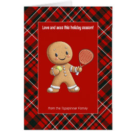 🎾🎄Aangepaste tekst, Padel Powered Christmas