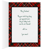 🎾🎄Aangepaste tekst, Padel Powered Christmas (Binnen (Rechts))