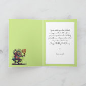 Aangepaste tekst, padel Trollin' the Court Nana Ed Kaart (Binnen)