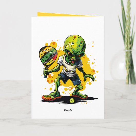 Aangepaste tekst, Padel van Another Planet Kaart (Achterkant)