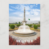 Aangepaste tekst Pakistan Briefkaart (Voorkant)