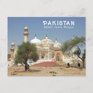 Aangepaste tekst Pakistan Briefkaart